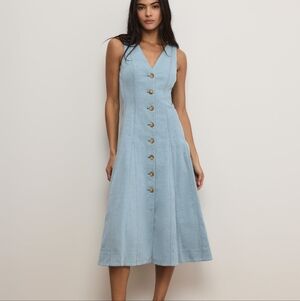 Big Sale! Veronica Beard Lou Pleated Midi Dress